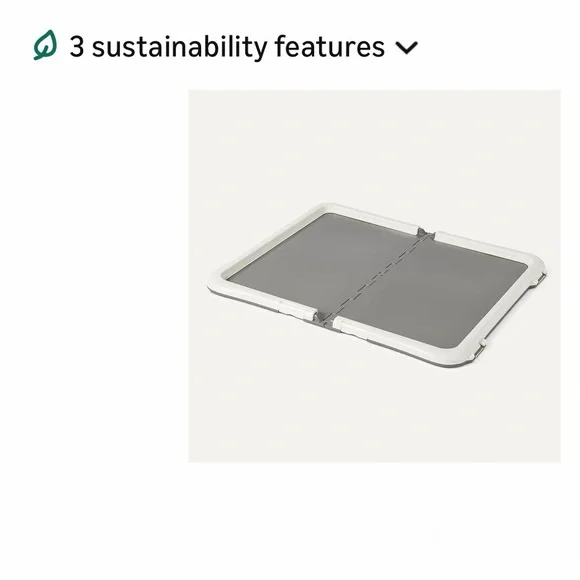 Dog🐕Training💩Pad Holder 28 x 34 inch L, White & Charcoal - Picture 9 of 9